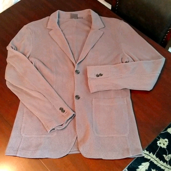 🇮🇹Armani Exch.Summer Gray Soft Mesh Blazer